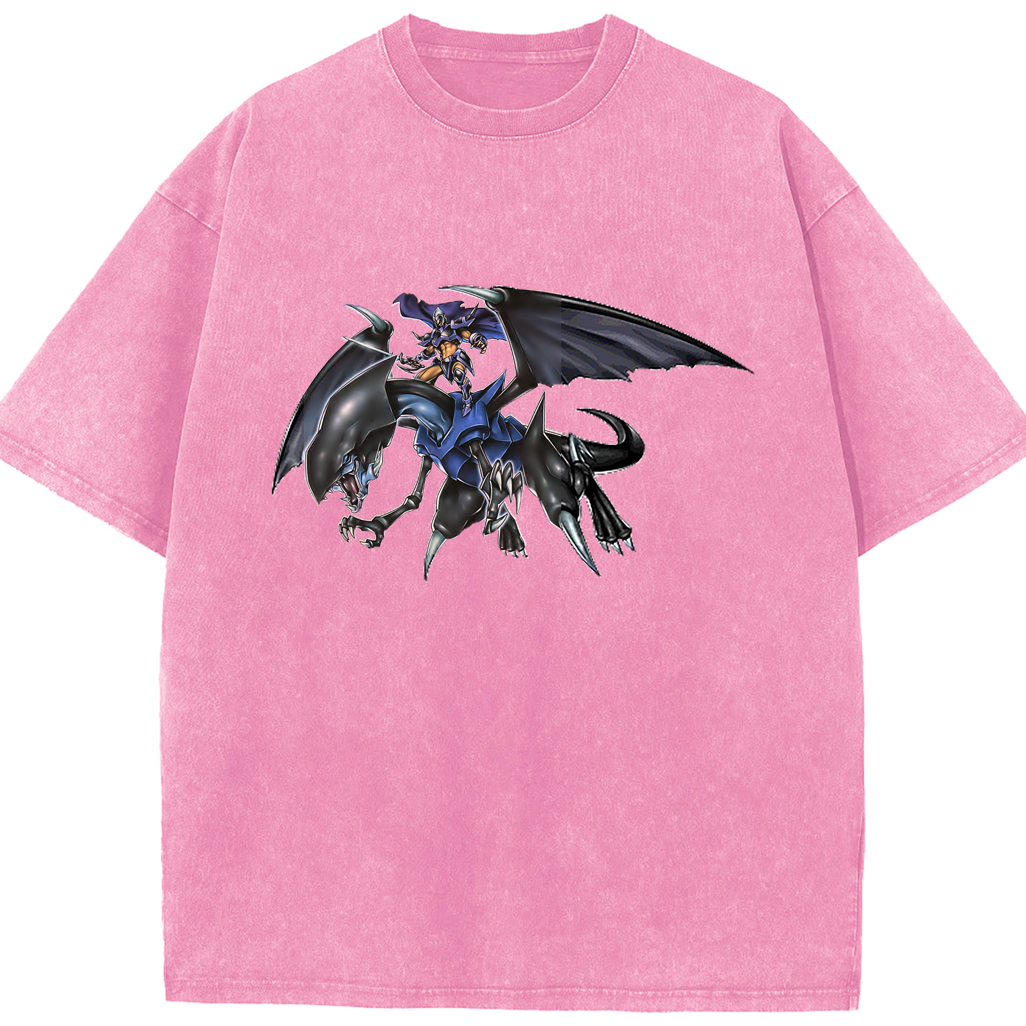 （画像用） 遊☆戯☆王 Yu-Gi-Oh! 綿100% ヴィンテージ風 半袖Tシャツ（フロントプリント）
